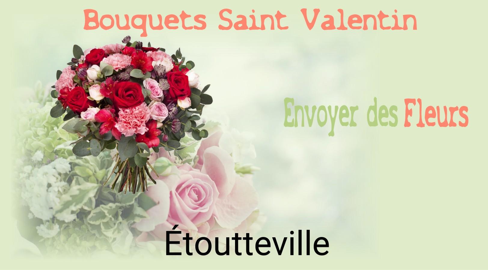 Roses de Saint-Valentin livrées à Étoutteville